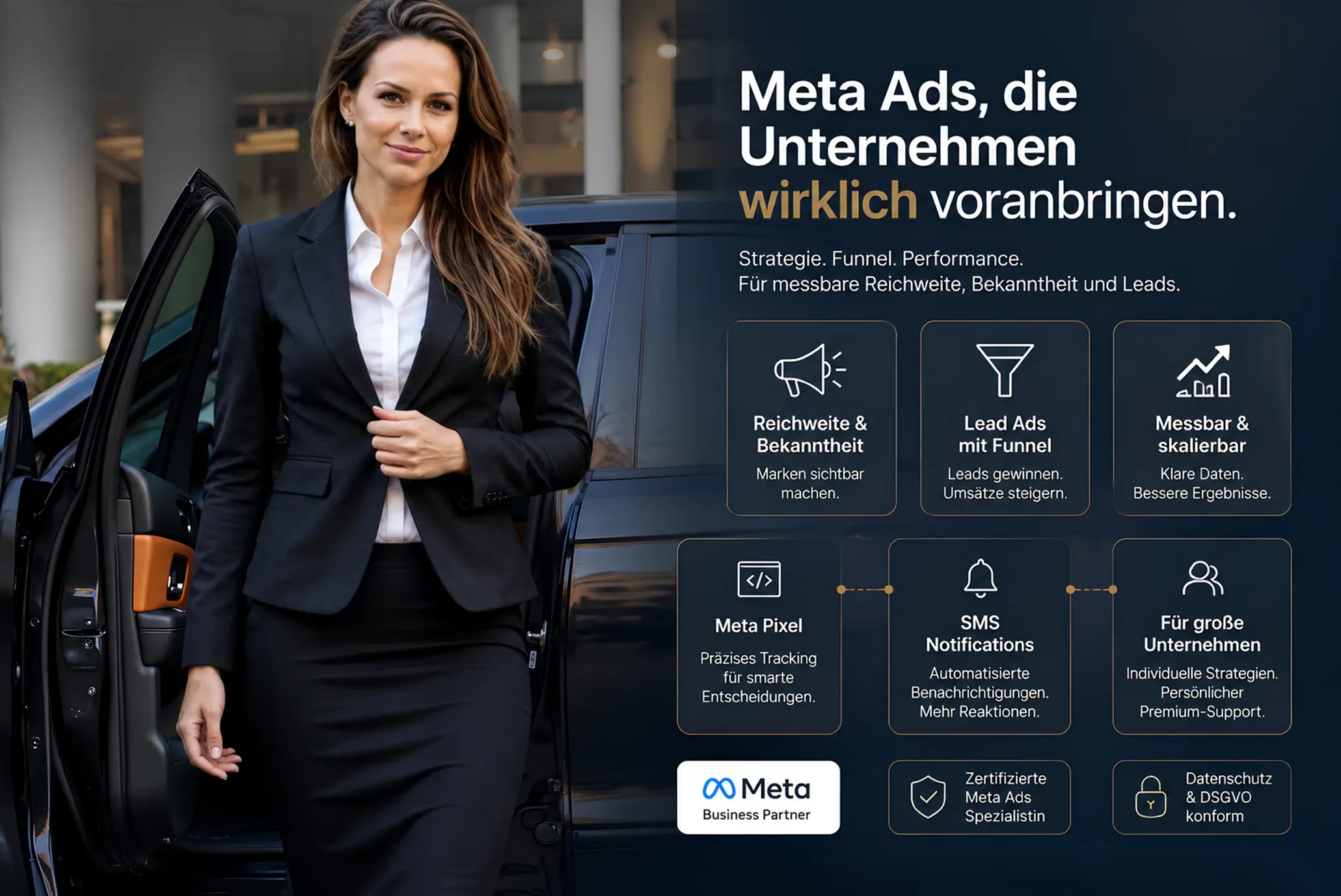 Jennifer DeHaven — Meta Business Partner, offizielles Zertifikat