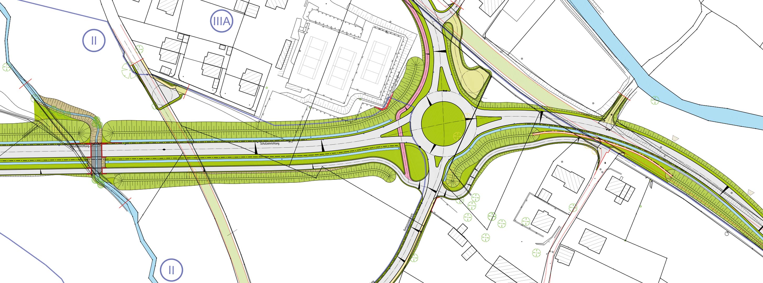 Ortskernumfahrung - Detail