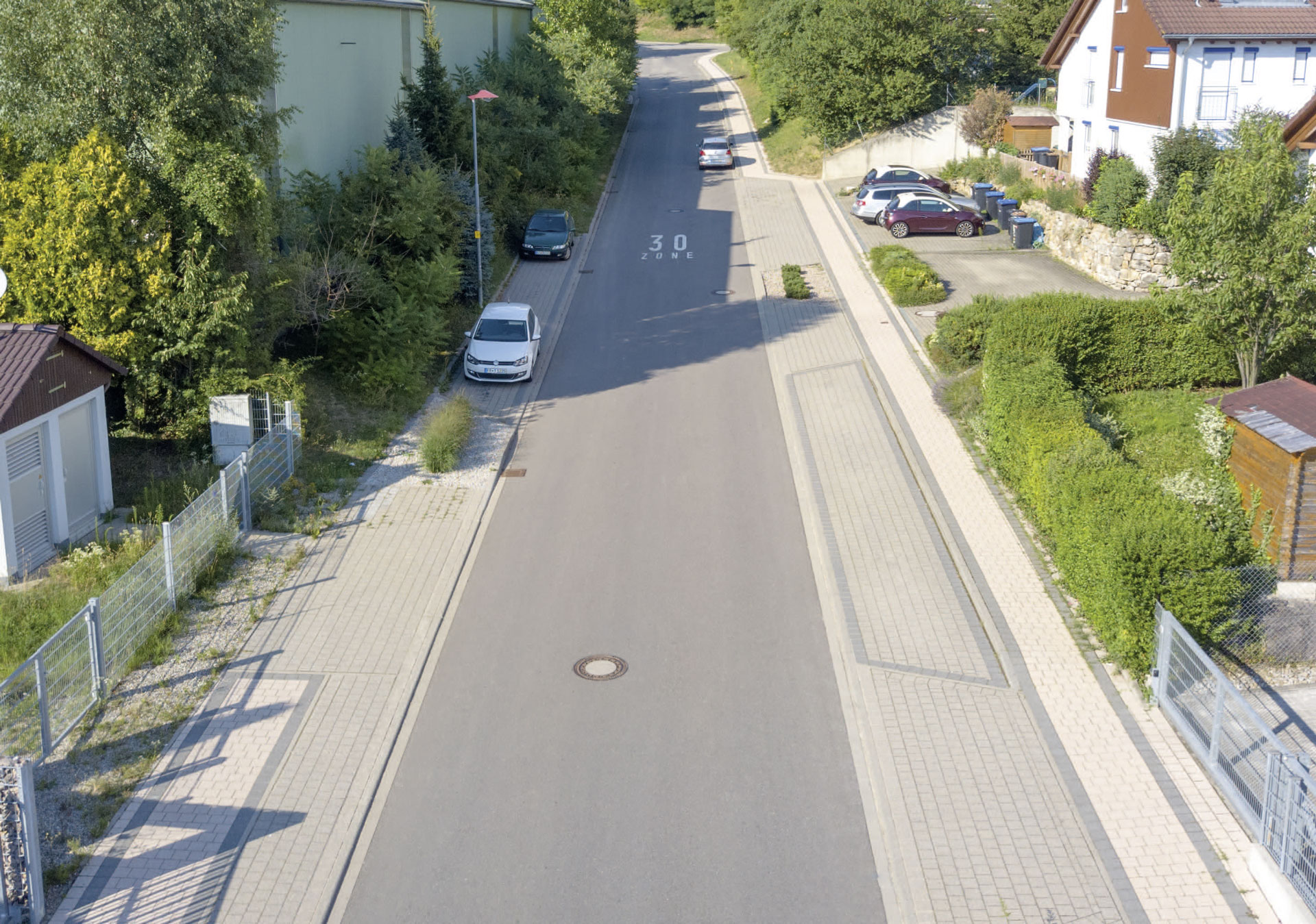 Straßen- und Gehwegsanierung inkl. Kanalsanierung